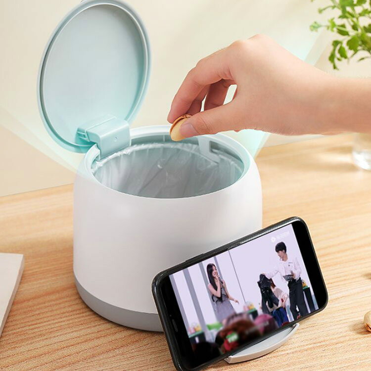 ふた付き ダストボックス 蓋付きごみ箱 卓上 ごみ箱 卓上ゴミ箱 ミニゴミ箱 省スペース 蓋付き ゴミ袋 ミニ 雑貨 プッシュ式 ワンタッチ 机 ダストボックス 卓上ゴミ箱 コンパクト フタ オフィス リビング 寝室 子供部屋 [3]