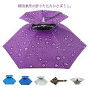釣り傘 日傘 帽子傘 釣り かさぼうし 折りたたみ ヘッド傘 かさ かぶる傘 頭 帽子型 レディース メンズ 日よけハット 撮影 ガーデニング 庭 農作業 雨よけ 買い物 雪かき 梅雨