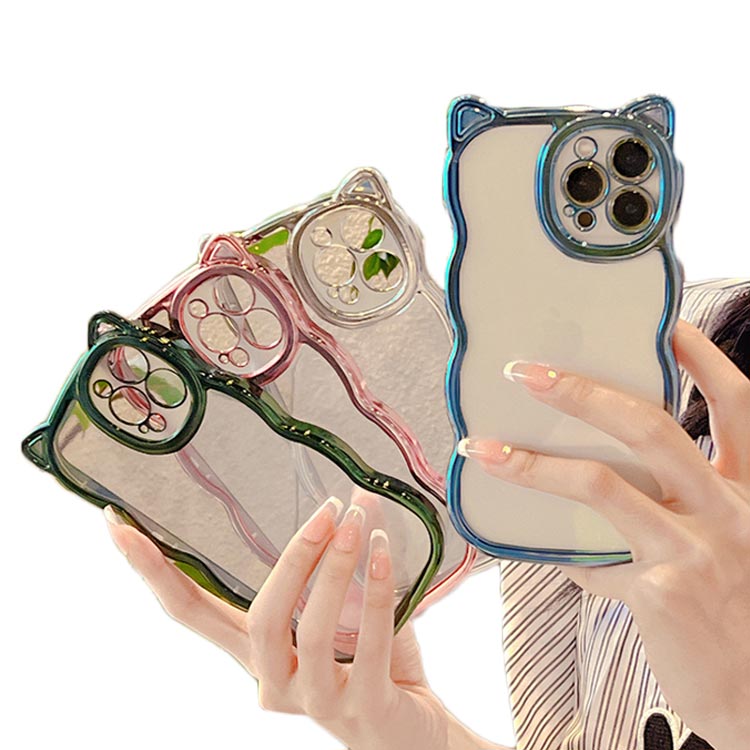 樂天商城 - iphone14pro iphone12 12pro 11 promax ケース iphone15pro iphone15 iphone14promax iphone13 ケース 金メッキ iphone11 pro max iphone14 スマホケース 猫耳 xs iphone plus 韓国 ケース 韓国 かわいい ねこ xr 猫 iphone12 クリア ソフト 韓国