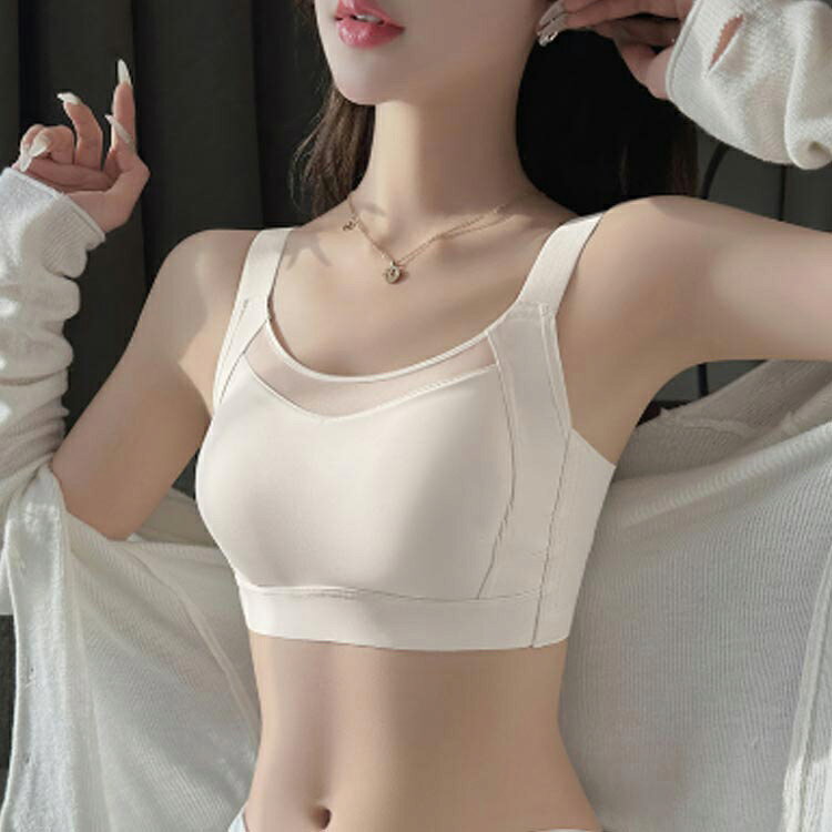 着痩せ 大きな胸を小さく見せるブラ インナー ブラ 脇肉 胸が小さく見えるブラ 胸が小さく見えるブラ レディース ノンワイヤー ゆれない ブラジャー 補正下着 大きいサイズ 揺れない 背中 スッキリ 脇高 設計 補正 かわいい loveisblind-10007732 Love・Is・blind 楽天市場店 サンプル画像3