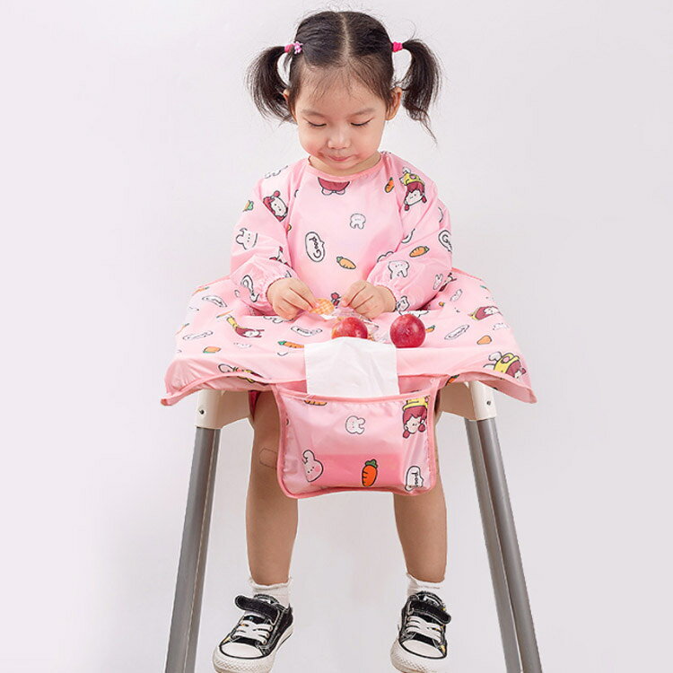 子供用 エプロン テーブルクロス一体型 ベビー...の紹介画像2
