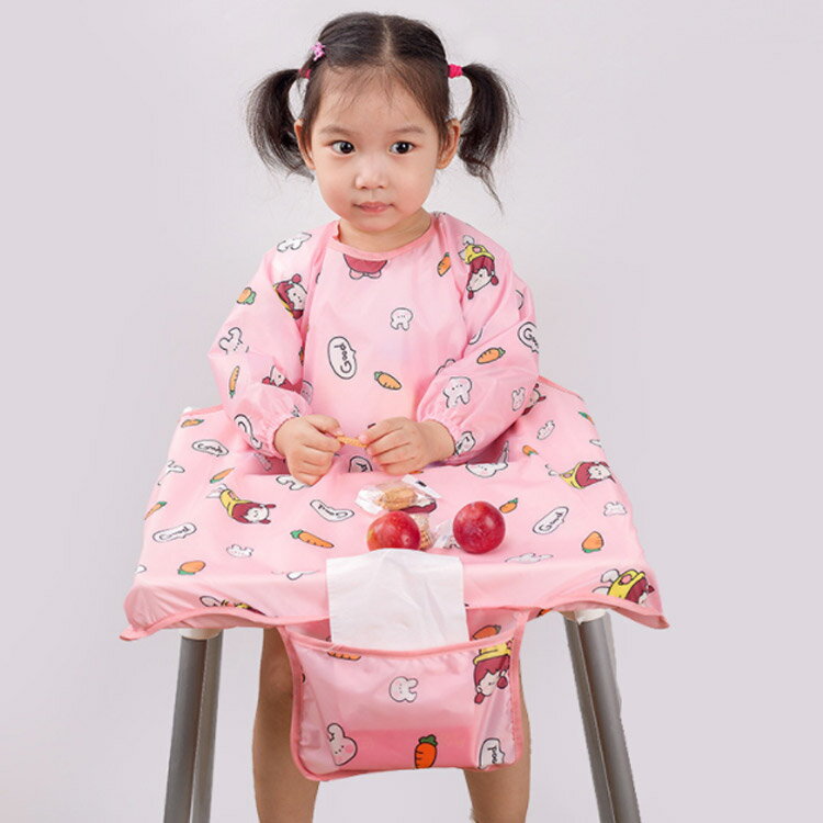 子供用 エプロン テーブルクロス一体型 ベビー...の紹介画像3