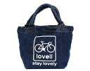 デニムランチバッグ DENIM LUNCH BAG ラベル lovell アクセサリ オシャレ サイクリング 自転車 キャンプ TOP