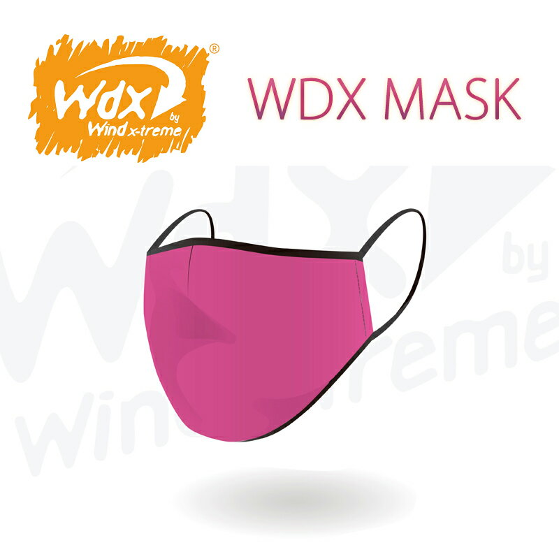 WDX MASK PINK ピンク WDX wind x-treme 自転車 ロードバイク クロスバイク スポーツ ウイルス バクテリア バリア機能 洗濯 虫よけ 大人 子供 女性 キッズ マスク 飛沫