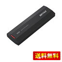 バッファロー SSD 外付け 1.0TB 小型 コンパクト ポータブル USB3.2Gen2 2,000MB/s ブラック SSD-PHE1.0U3-BA