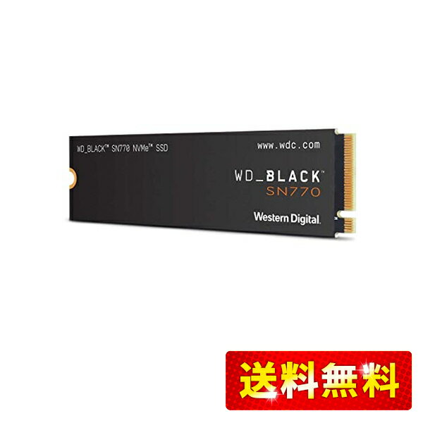 ウエスタンデジタル(Western Digital) Western Digital ウエスタンデジタル 内蔵SSD 1TB WD Black SN770 ゲーム向け WDS100T3X0E-EC