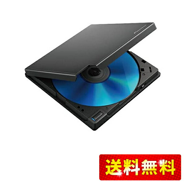 Pioneer パイオニア Blu-ray Drive BDR-XD08BK Win &amp; Mac対応 BDXL対応 USB3.2 クラムシェル型ポー..