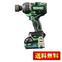 HiKOKI(ハイコーキ) 36V 充電式インパクトレンチ 四角ドライブ12.7mm 蓄電池・充電器・ケース付 WR36DE(2XPSZ)