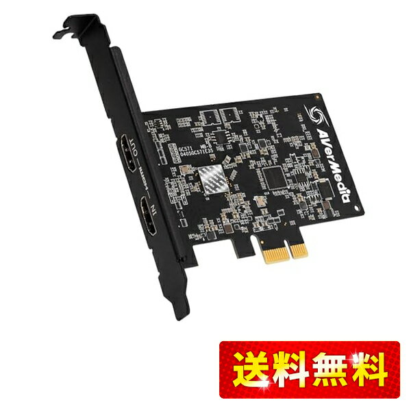 AVerMedia LIVE STREAMER ULTRA HD GC571 PCIe3.0 x1スロット接続 ロープロファイル対応 内蔵型 4K/フルHDキャプチャーボード DV0921