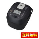 TOSHIBA(東芝) 炊飯器 3.5合 RC-6ZPXR(K) ブラック 一人暮らし 圧力 IH 玄米 保温白米24時間