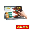 Intehill モバイルモニター 4K+ 13.4 インチ タッチパネル IGZO ノングレア 護眼 超高精細338PPI(3840x2400)16:10黄金...