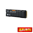Western Digital ウエスタンデジタル WD BLACK M.2 SSD 内蔵 ヒートシンク搭載 2TB NVMe PCIe Gen4 x4 (読取...