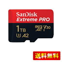 SanDisk microSDXC UHS-I Card 1TB Extreme PRO Ultra High Speed Type (Up to 200 MB/s / Write Up to 140 MB/s when using SanDisk