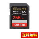 SanDisk 256GB Extreme PRO SDXCカード SDカード SDカード V60メモリーカード 6K & 4K UHD 最大280MB/秒 衝...