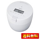 パナソニック 炊飯器 5合 圧力IH コンパクトサイズ ふた食洗機対応 ホワイト SR-NB102-W