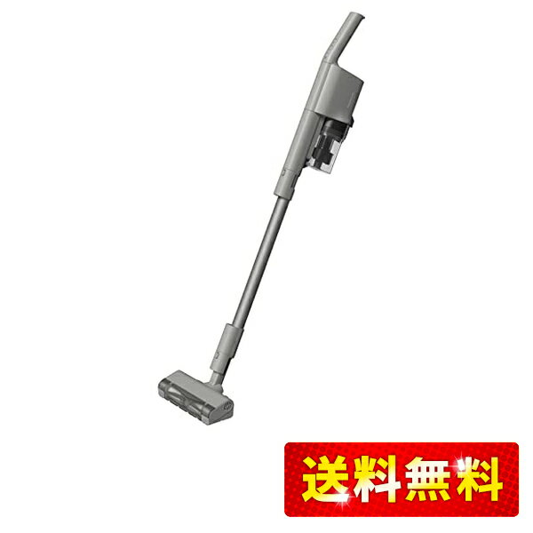 パナソニック 掃除機 コードレス 軽量 スティック サイクロン からまないブラシ 抗菌 クリーンセンサー搭載 グレージュ MC-SB53K-HC