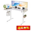 Claiks 昇降デスク L字 電動 パソコンデスク 幅140CM*奥行き95CM スタンディングデスク ゲーミングデスク メモリー機能付き 上下自動昇降 高さ調節可能 テレワーク 在宅ワーク ホワイト
