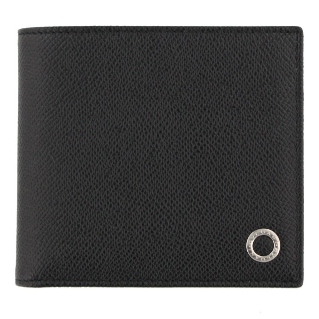 ブルガリ 二つ折り財布（メンズ） ブルガリ BVLGARI 二つ折り財布 メンズ ブルガリ ブルガリ ブラック 30396 BLACK