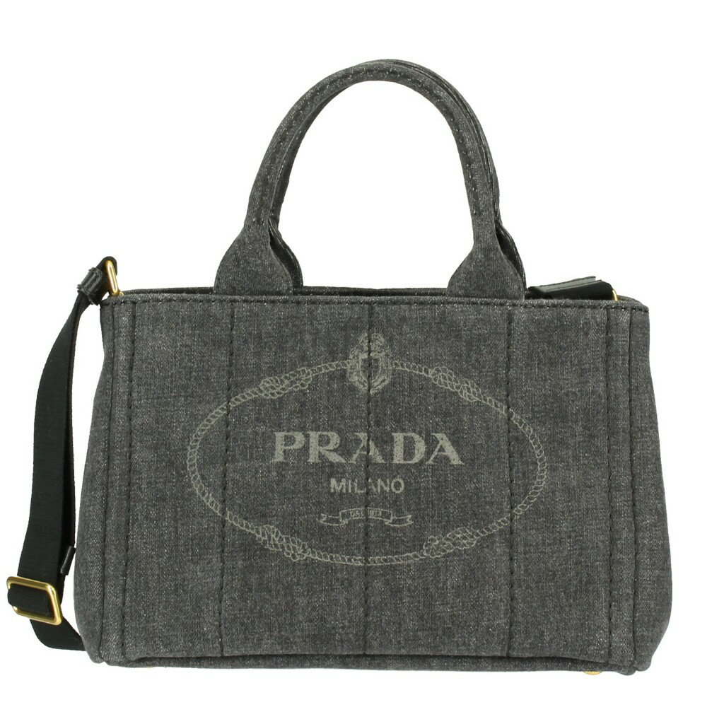 PRADA プラダ トートバッグ レディース カナパ ブラック 1BG439 V OOO AJ6 F0002 NERO