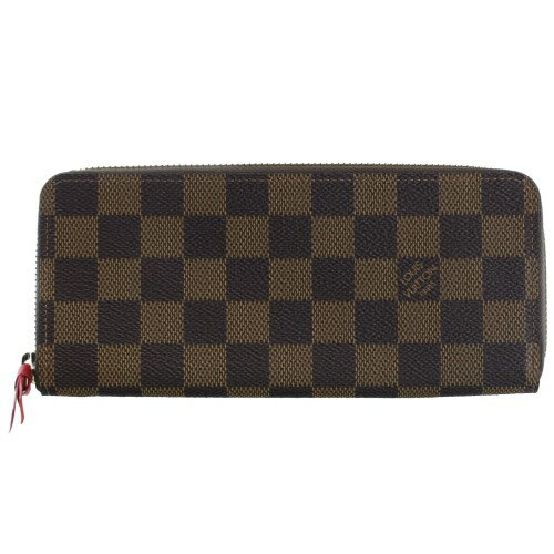 ルイヴィトン ダミエ 財布（レディース） 【P2倍 5/15 0時～5/16 2時】ルイヴィトン LOUIS VUITTON 長財布 ダミエ・エベヌ ポルトフォイユ・クレマンス スリーズ N60534