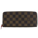 ルイヴィトン LOUIS VUITTON 長財布 ダミエ エベヌ ポルトフォイユ クレマンス スリーズ N60534