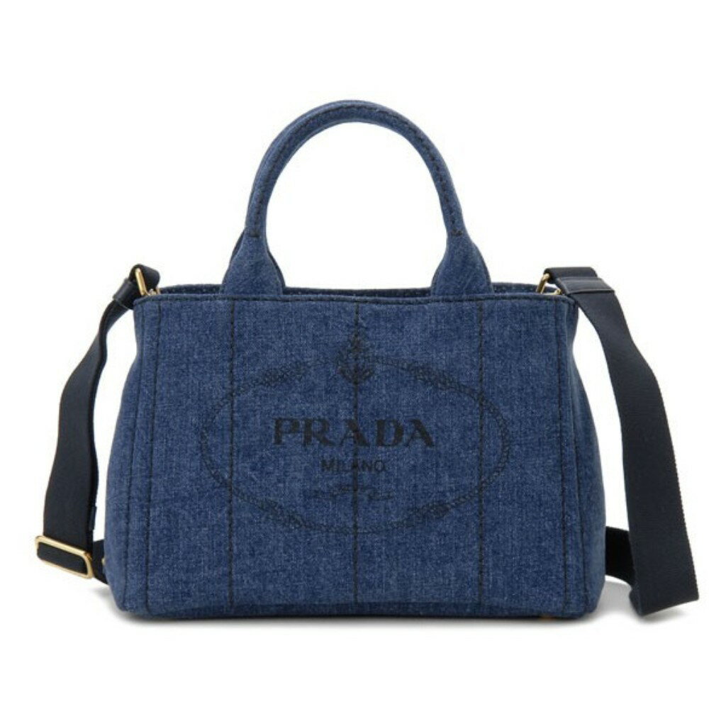 PRADA ץ ȡȥХå ǥ ʥ ͥӡ 1BG439 V OOO AJ6 F0008 BLEU