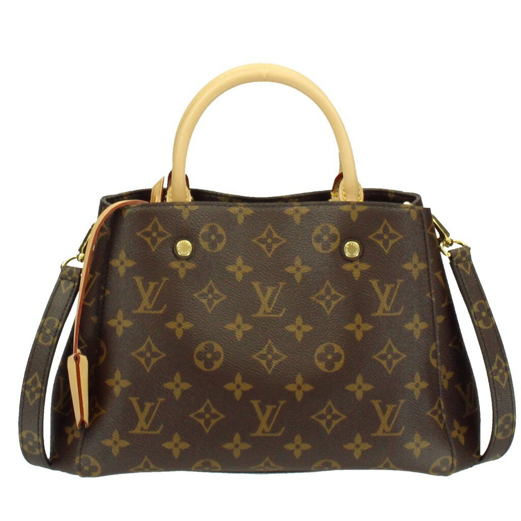 ルイヴィトン バッグ モノグラム（レディース） 【P2倍 6/1 0時 ～ 6/2 24時】ルイヴィトン LOUIS VUITTON ハンドバッグ モノグラム モンテーニュ BB M41055