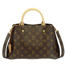 【P2倍 5/3 0時-5/6 24時】ルイヴィトン LOUIS VUITTON ハンドバッグ モノグラム モンテーニュ BB M41055