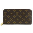 ルイヴィトン 長財布（レディース） 【P2倍 5/3 0時-5/6 24時】ルイヴィトン LOUIS VUITTON 長財布 M42616 モノグラム ジッピー・ウォレット