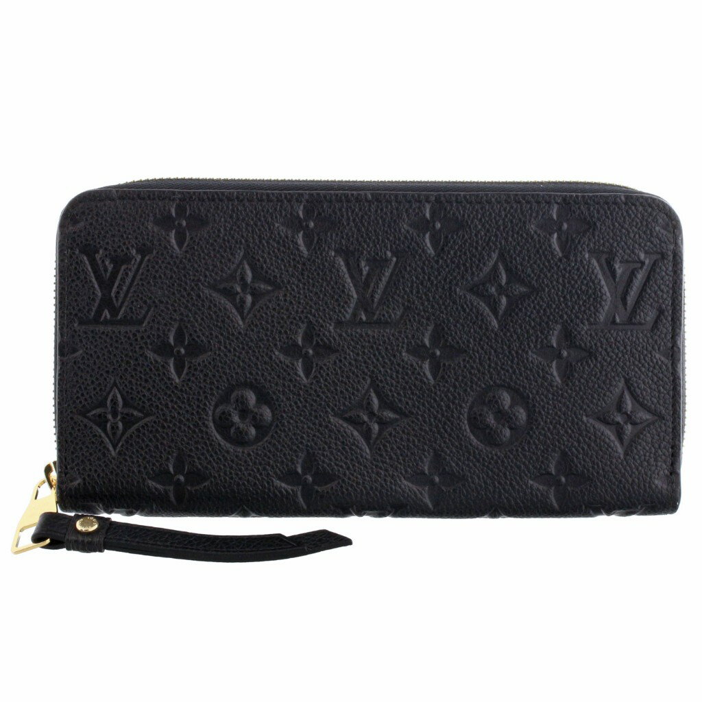 【P2倍 8/25 24時間限定】ルイヴィトン LOUIS VUITTON 長財布 アンプラント ジッピー・ウォレット ノワール M61864