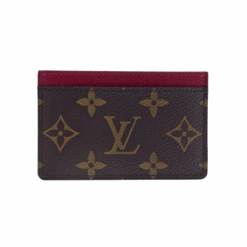 ルイ・ヴィトン 名刺入れ 【P2倍 5/15 0時～5/16 2時】ルイヴィトン LOUIS VUITTON カードケース モノグラム ポルト カルト・サーンプル フューシャ M60703