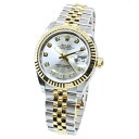 【全品ポイント5倍 & 最大1万円OFFクーポン配布中】ROLEX ロレックス デイトジャスト 28 レディース 279173G シルバー