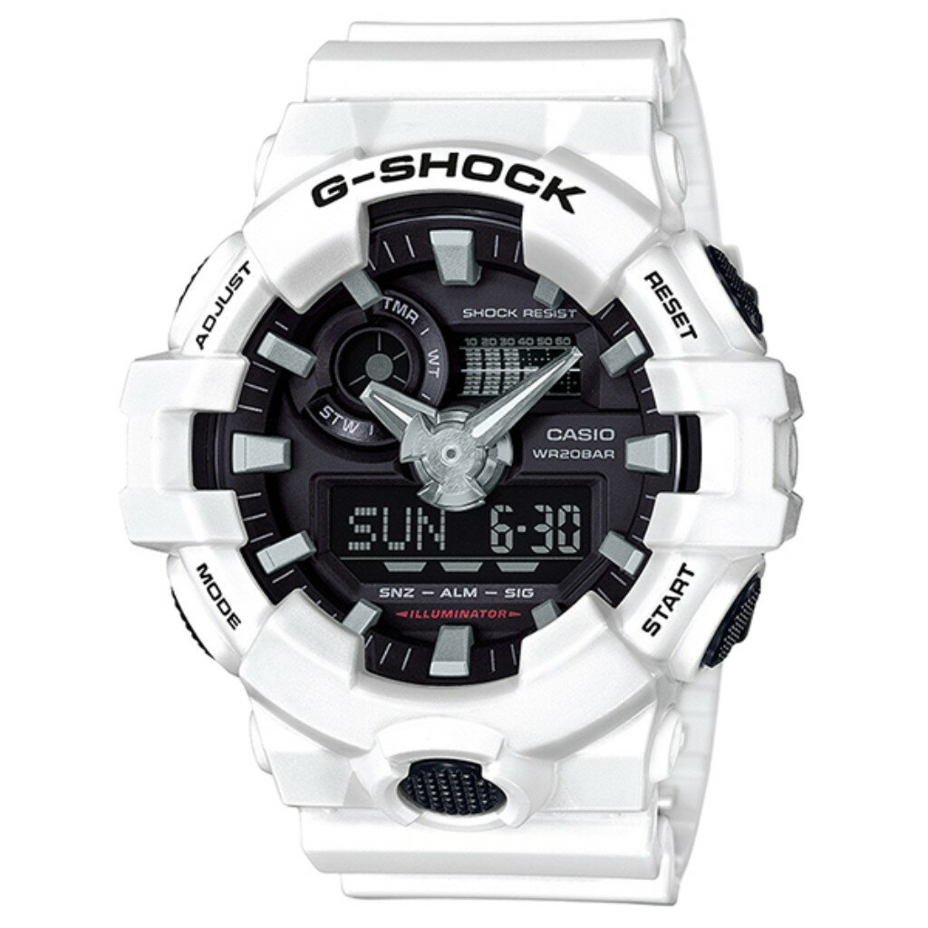 JVI rv CASIO Y G-SHOCK GA-700-7AJF GVbN