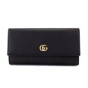 【P5倍 5/3 0時-5/6 24時】グッチ GUCCI 長財布 456116 CAO0G 1000 ブラック