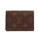 ルイ・ヴィトン 名刺入れ LOUIS VUITTON ルイヴィトン カードケース アンヴェロップ・カルト ドゥ ヴィジット M63801