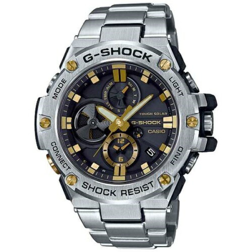 JVI CASIO rv Y G-SHOCK G-STEEL GVbN GX`[ GST-B100D-1A9JF