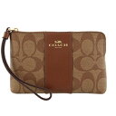 【P5倍 5/3 0時〜5/6 24時】コーチ アウトレット COACH ポーチ レディース シグネチャー カーキ F58035 IME74