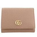 GUCCI グッチ 三つ折り財布 レディース プチマーモント...