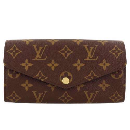 【P2倍 5/15 0時～5/16 2時】ルイヴィトン LOUIS VUITTON 長財布 モノグラム ポルトフォイユ・サラ ローズ・バレリーヌ M62235