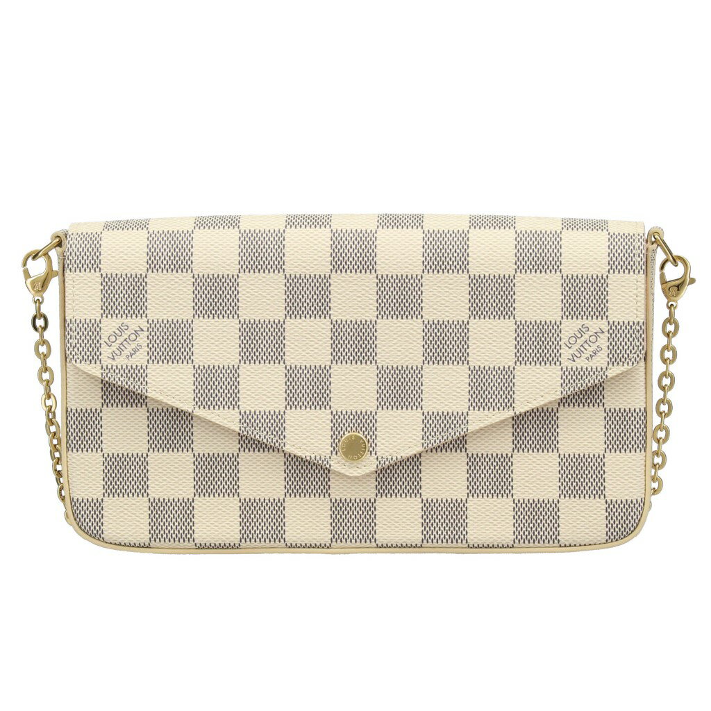 ルイヴィトン LOUIS VUITTON ショルダーバッグ ダミエ・アズール ポシェット・フェリシー N63106