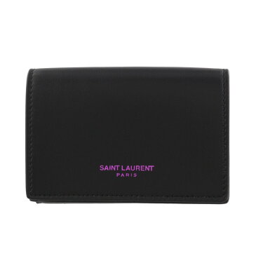 SAINT LAURENT PARIS サンローラン パリ 三つ折り財布 レディース ブラック 459784 0VG3U 1085