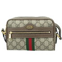 グッチ GUCCI ショルダーバッグ GGスプリーム ベージュ エボニー 517350 96IWS 8745