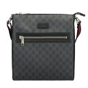 【P5倍 5/9 20時-5/12 24時】グッチ GUCCI ショルダーバッグ メンズ GGスプリーム ブラック 474137 K5RLN 1095