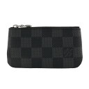 【P2倍 5/3 0時-5/6 24時】ルイヴィトン LOUIS VUITTON コインケース メンズ ダミエ グラフィット ポシェット クレ N60155