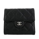 シャネル 財布 レディース（売れ筋ランキング） シャネル CHANEL 三つ折り財布 マトラッセ ブラック AAP0231 Y01588 C3906