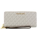 マイケルコース MICHAEL KORS 長財布 レディース ホワイト 35F8GTVT3B VANILLA