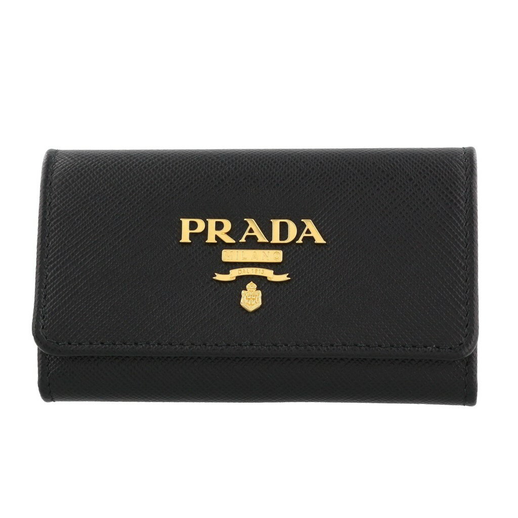 PRADA プラダ キーケース レディース ブラック 1PG004 QWA F0002 NERO