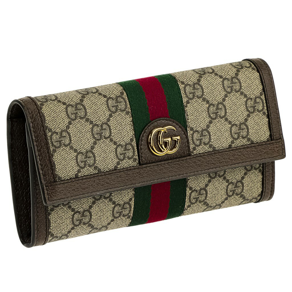 グッチ 財布（レディース） グッチ GUCCI 長財布 レディース オフィディア ブラウン 523153 96IWG 8745