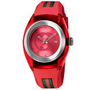 【P5倍 5/3 0時-5/6 24時】グッチ GUCCI 腕時計 レディース SYNC レッド YA137303