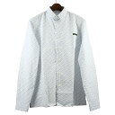 【P5倍 5/15 0時 〜 5/16 2時】プラダ PRADA シャツ メンズ Mサイズ ブルー UCN123 1VYN S 192 F0076 CELEST...